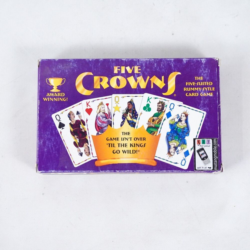 Five Crowns Card Game 5 Suited Rummy Board Game Boardgame